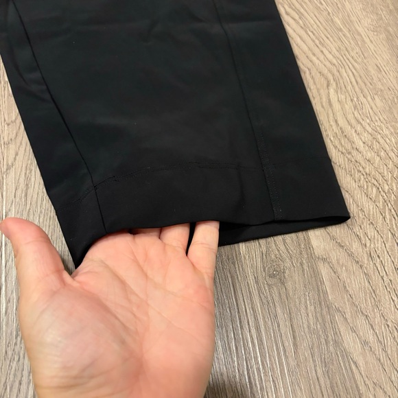 Sweaty Betty Black Explorer Pants Stretch Women's US Size 12 UK Large 25” Inseam - Picture 2 of 4